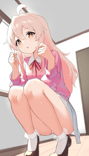 [お兄ちゃんはおしまい!][エロ画像]緒山まひろのパンチラでシコったよ～♪
