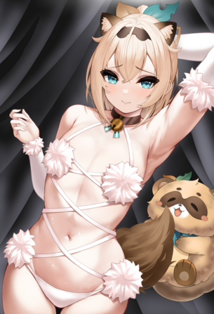【二次】困りながらスケベな格好してくれる女の子って最高だよね【エロ画像】