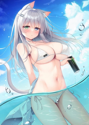 【非・微エロ】オッドアイを持つ個性溢れる美少女の二次画像まとめ その３
