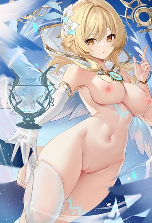 原神の女主人公、蛍ちゃんのエッチな画像！　その９