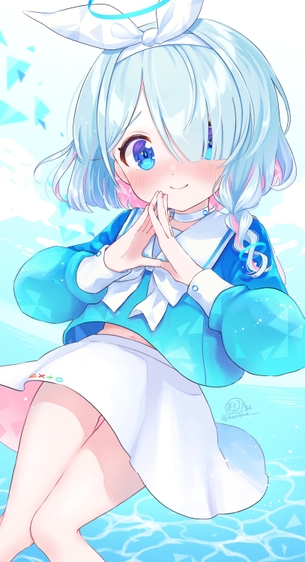 【非・微エロ】水曜日の青髪美少女画像まとめ　その１９９