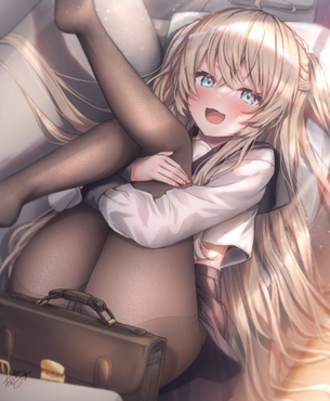 【非・微エロ】何故か見てしまう黒タイツ美少女まとめ その１０