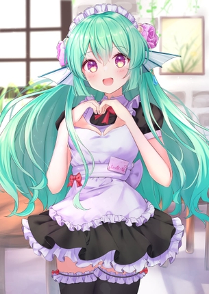 【非・微エロ】手でハートマークを作っている女の子まとめ その６
