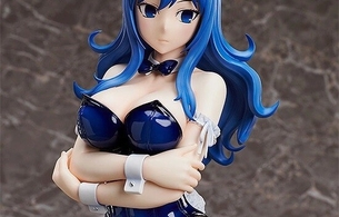 『フェアリーテイル』ジュビアのえっちなムチムチおっぱいのバニー姿のエロフィギュア！