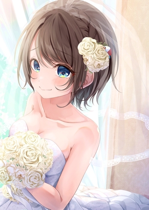 【非・微エロ】ウエディングドレス姿の美少女虹画像まとめ その１２