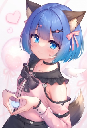 【非・微エロ】水曜日の青髪美少女画像まとめ　その２０６