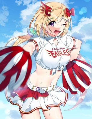 [ホロライブ][エロ画像]アキ・ローゼンタールの応援で勃起したよ～♪