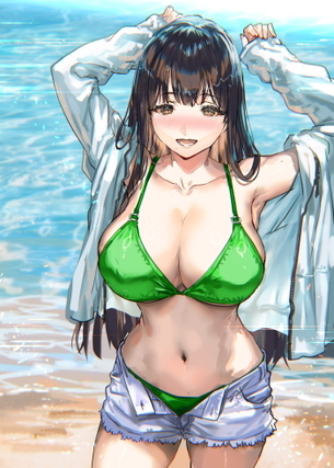 【画像】こういう巨乳特有の、エッチ中の乳揺れw w w w w w w w w w w w w
