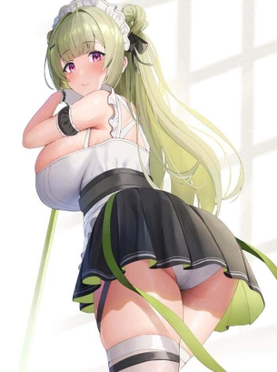 [NIKKE][エロ画像]ソーダのパンチラで生きる活力を得たよ～♪