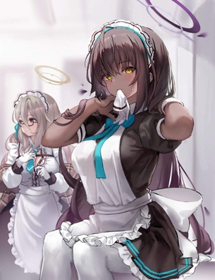 【二次】メイド服を着た女の子の画像まとめ その5【42枚】