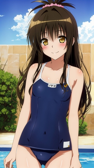 『stable-diffusion』【Toloveる】結城美柑ちゃんのAI画像を大量作成