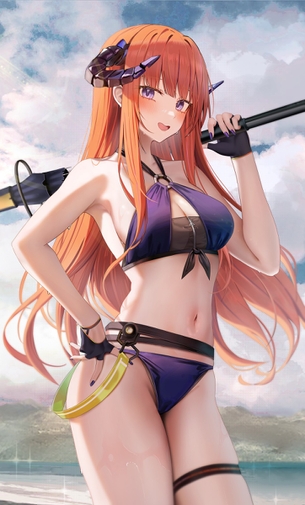 【非・微エロ】武器を持った女の子の画像まとめ その１８