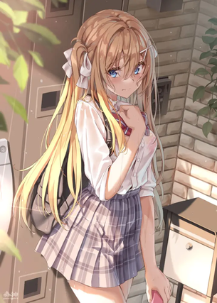ツインテールの二次フェチ画像。