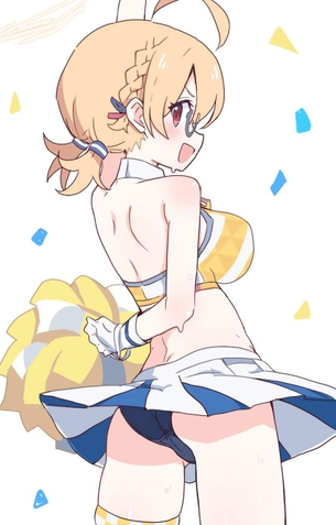 ブルーアーカイブのエロ画像をアップ！