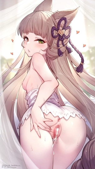 【グランブルーファンタジー】フォリアがオナニーしているのを想像して即抜き二次エロ画像
