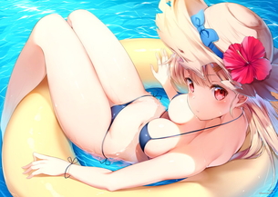 デカすぎるおっぱいをお持ちの女の子の二次エロ画像！