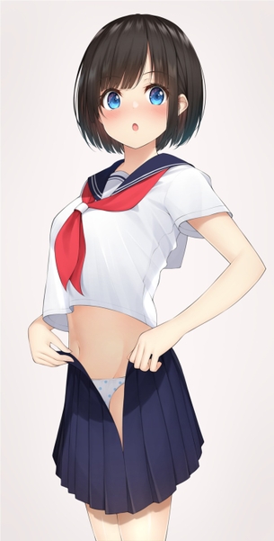 【２次】着替え中の女の子のエロ画像その２０