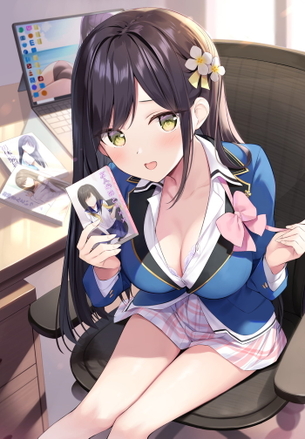 【二次】ロングヘアー、長髪の女の子のエロ画像 Part３６