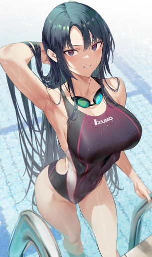 【二次】競泳水着を着た女の子の画像　その２２