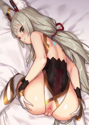 [ゼノブレイド2][エロ画像]ニアが露骨に性行為をアピールしてるよ～♪