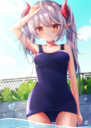 【非・微エロ】日曜日の銀髪・白髪美少女画像まとめ その２１２