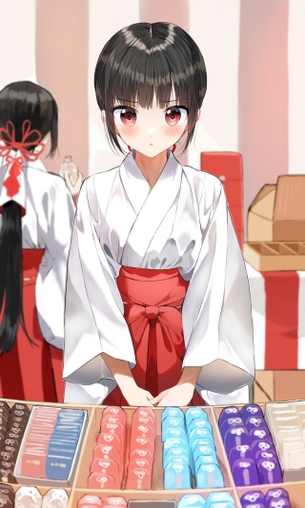 【二次】巫女服を着た女の子の画像　その４