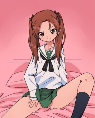 【ガールズ&パンツァー】角谷杏のエロカワイイ画像を無料でまとめて貼っていくぜ☆