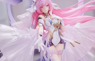 『崩壊3rd』エリシアのえっちなハイレグのウェディングドレス風エロ衣装のエロフィギュア！