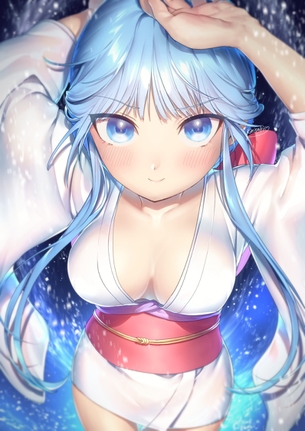 【非・微エロ】水曜日の青髪美少女画像まとめ その２４３