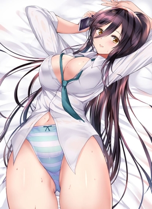 【二次元】縞パンが可愛い美少女達のエロ画像 Part.12 50枚