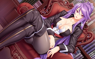 【二次元】紫髪美少女のエロ画像 Part.5 50枚