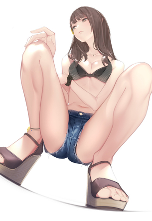 【画像】ギャル女さん、生意気なエロい体で男を誘ってしまうwwwwwwwwwww