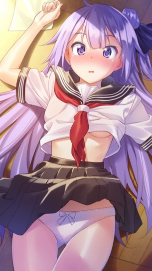 【非・微エロ】日曜日の紫髪美少女画像まとめ その２０９