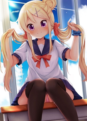 【ツインテール】可愛さ３割増しのツインテール美少女画像ください その38