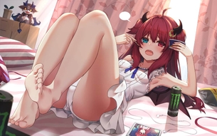 Vtuber　夢月ロアのえっちな画像