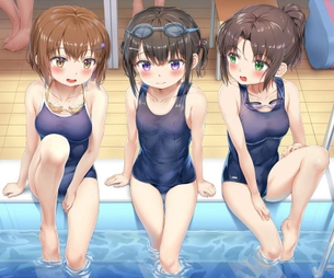 【スク水】ガキでも性的興奮を感じてしまうスク水女子の画像貼ってけ その29