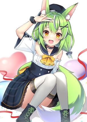 【非・微エロ】木曜日の緑髪美少女画像まとめ　その２０２