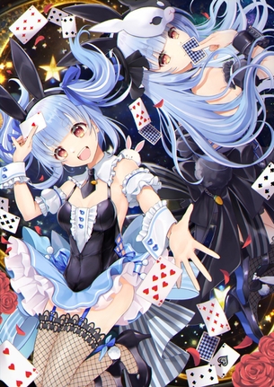 【非・微エロ】水曜日の青髪美少女画像まとめ　その２０２