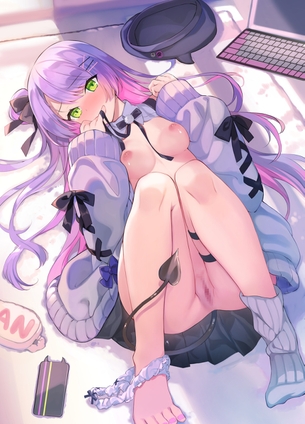 【ホロライブ】常闇トワちゃんのエロ画像！　その２