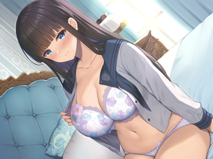 【二次】汚れを知らなそうな清楚系黒髪ロング少女のエロ画像 Part4