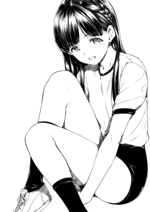 ニーソの二次元エロ画像。