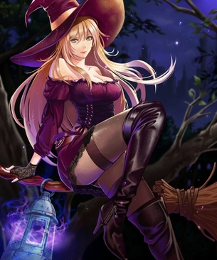 【二次元】魔女や魔法少女のエロ画像 Part.７ 50枚 魔女っ子