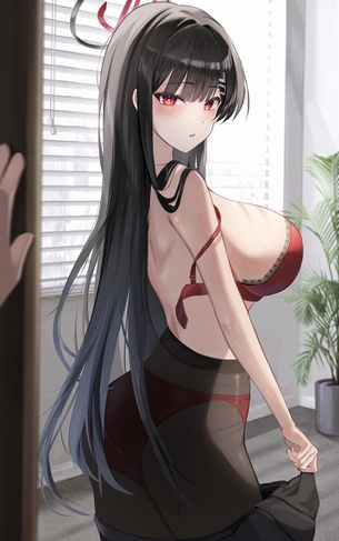【２次】着替え中の女の子のエロ画像その２０