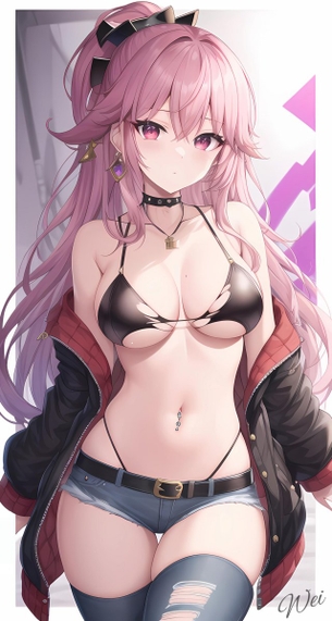 非エロの二次フェチ画像。