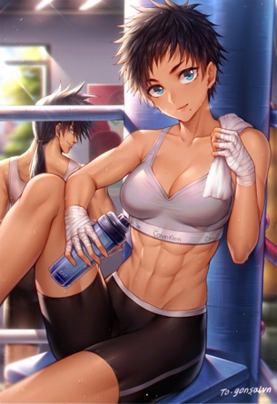 【二次】スパッツを履いた女の子の画像まとめ その2【43枚】