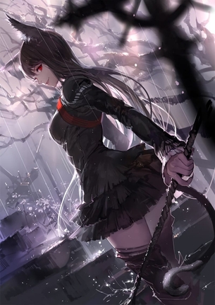【二次元】黒髪が綺麗な美少女のエロ画像 Part.12 50枚