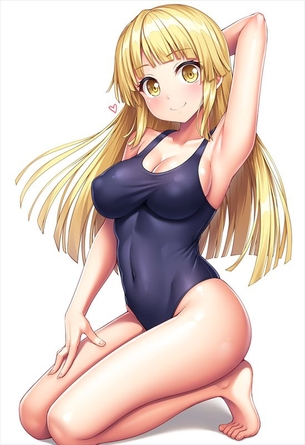 【スク水】ガキでも性的興奮を感じてしまうスク水女子の画像貼ってけ その28