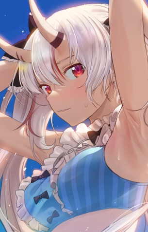 【非・微エロ】腋チラ・腋見せ二次元画像まとめ その２０
