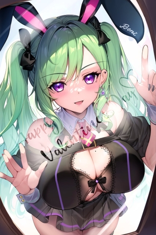 【非・微エロ】木曜日の緑髪美少女画像まとめ その２３５