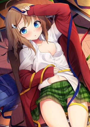 【非・微エロ】目で何かを訴えてくる受け身？な女の子画像まとめ その３